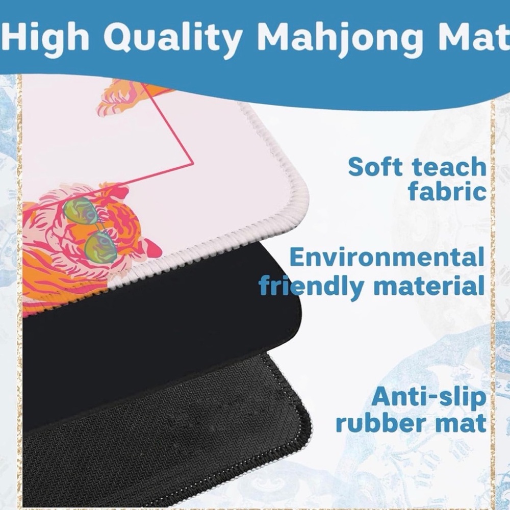 Mahjong Mat For Table - BRAND NEW NEVER USED - Picture 11 of 11